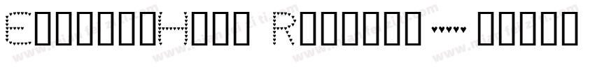 EvelynsHand Regular字体转换